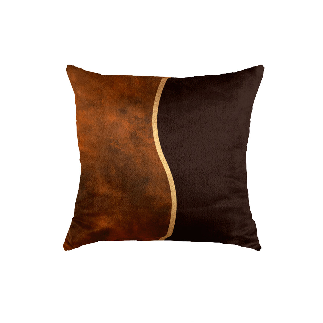 SuperSoft Shades of Brown Throw Pillow