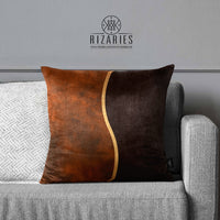Thumbnail for SuperSoft Shades of Brown Throw Pillow