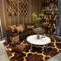 Brown Quatrefoil Bundle of 9 (READ DESCRIPTION)