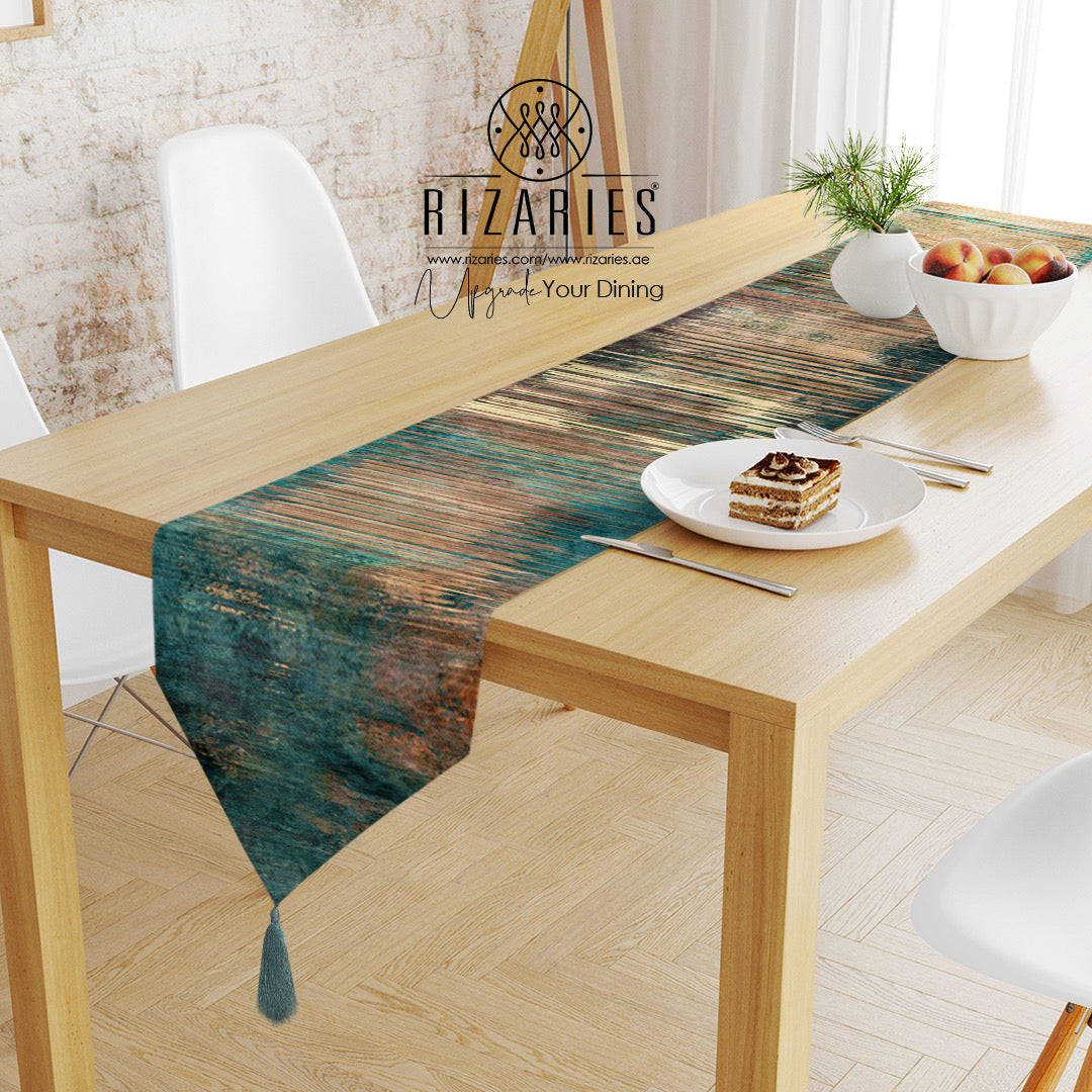 Ombre Lines Table Runner