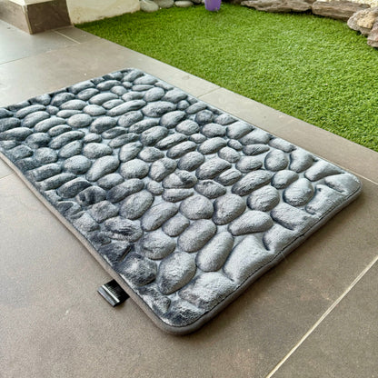 Soft Stone Memory Quilted Door/Bath