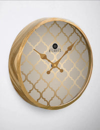 Thumbnail for Copper Quatrefoil Wall Clock