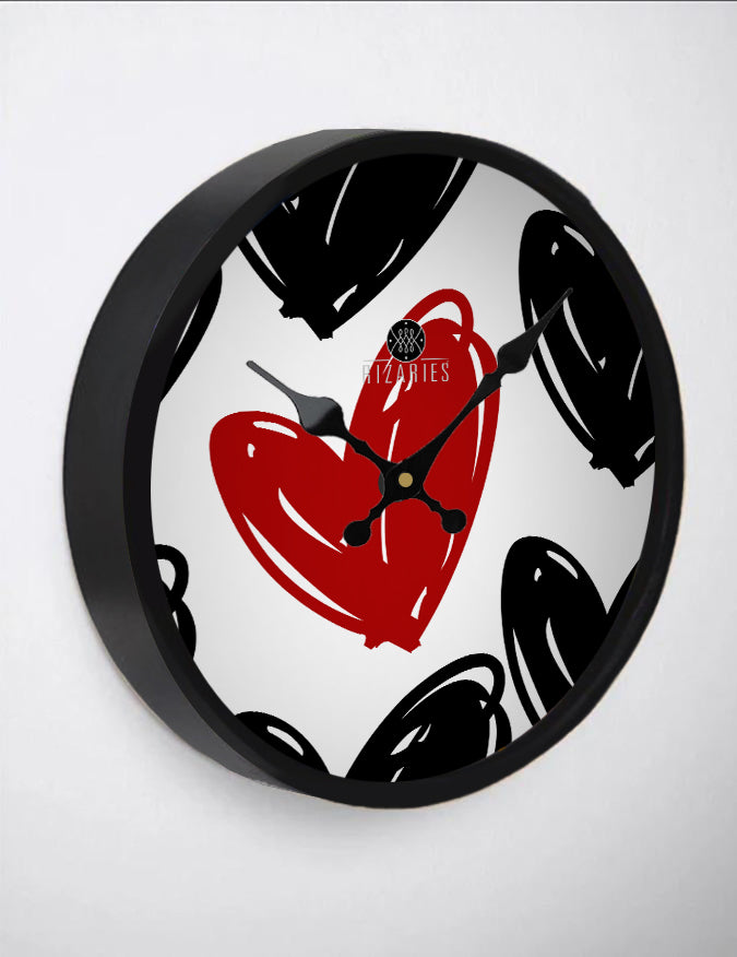 Love Theme Wall Clock