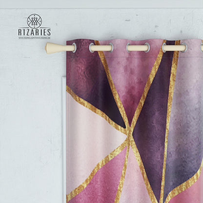 Stained Glass Metallic Curtains