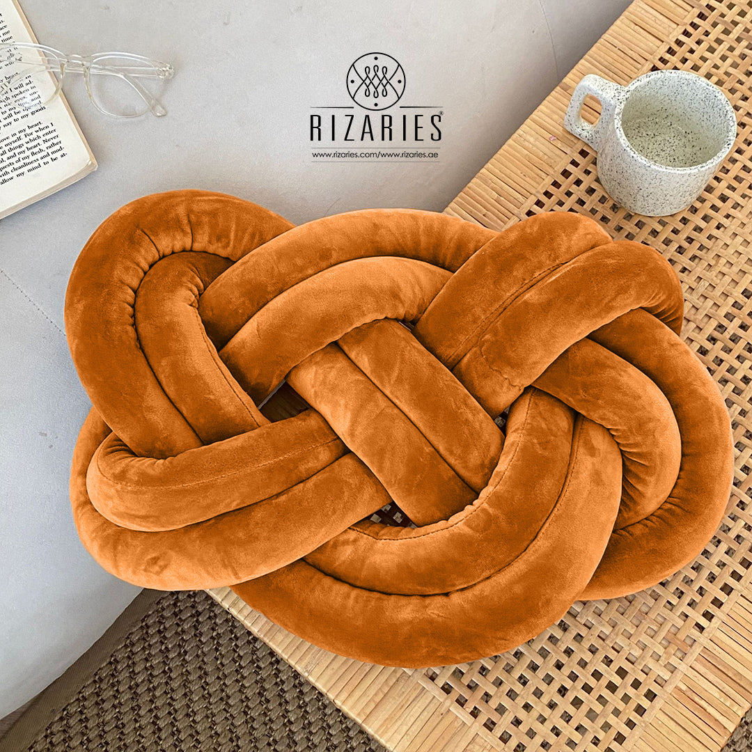 Soft Big Knotted Cushion 30x45 CM
