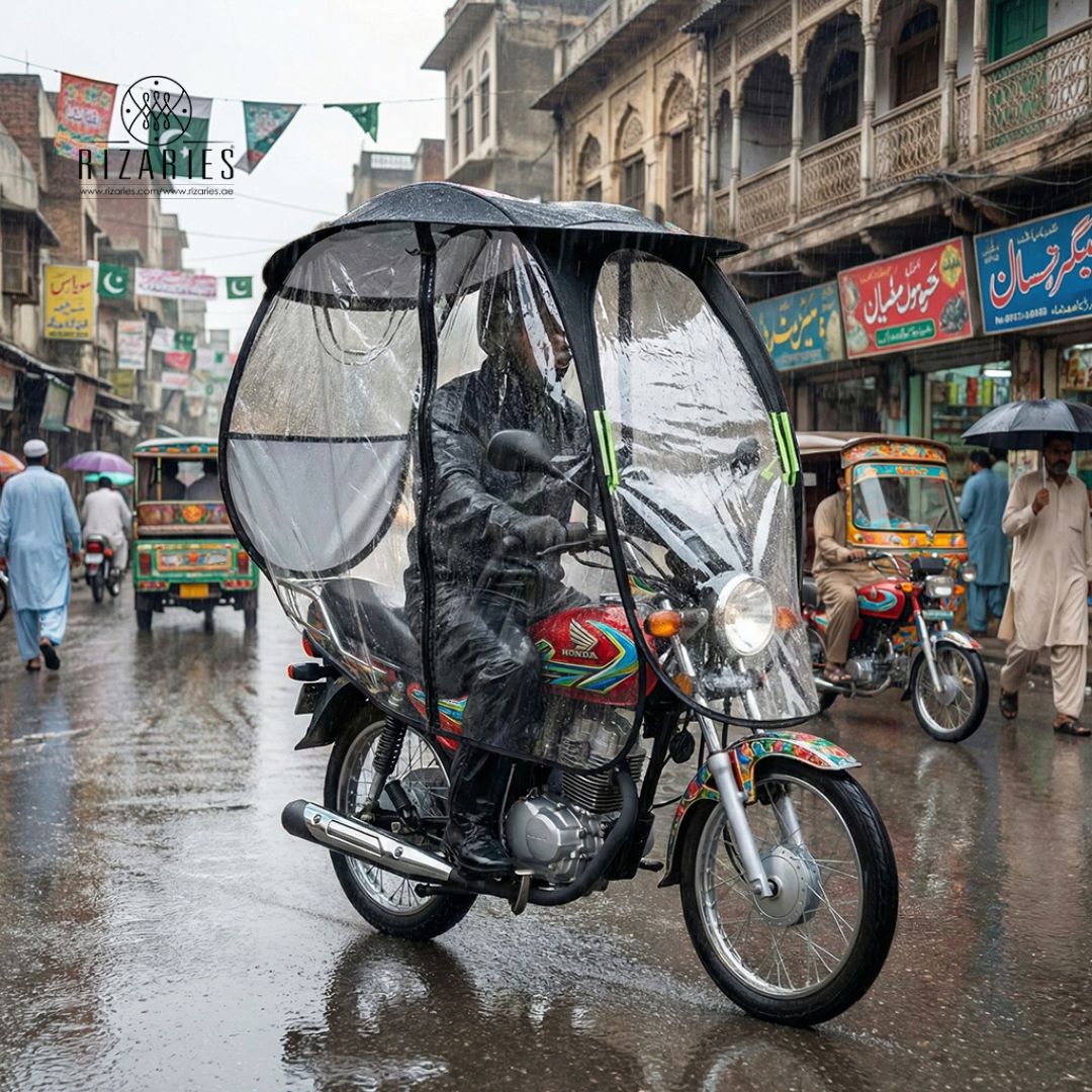 All Weather Bike Canopy - Protects from RAIN, UV SUNLIGHT & Dust