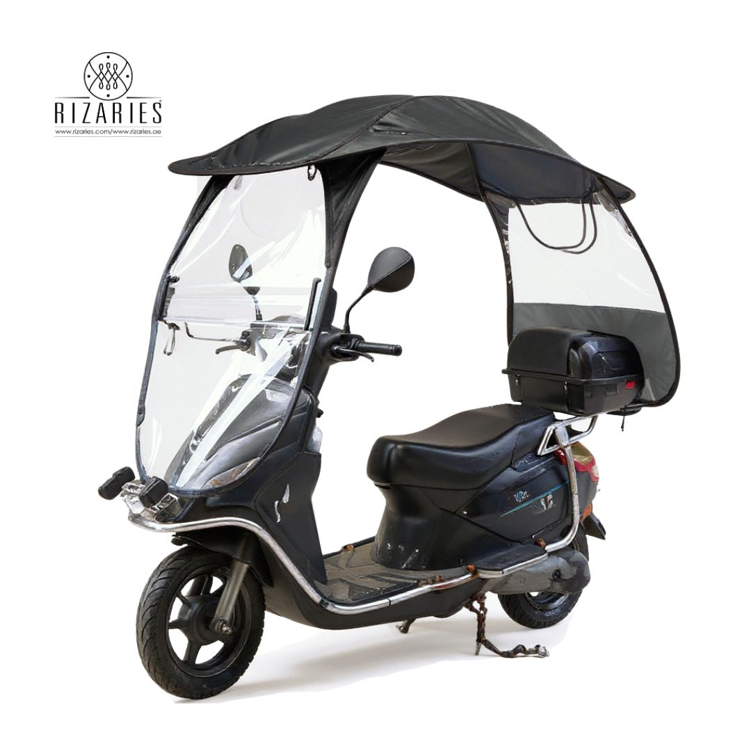 All Weather Bike Open Canopy - Protects from RAIN, UV SUNLIGHT & Dust