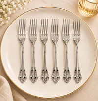 Silver Fork Set (6 Pcs)