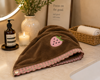 Hair Twist Towel Wrap – Quick Dry Hair Cap