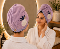 Hair Twist Towel Wrap – Quick Dry Hair Cap