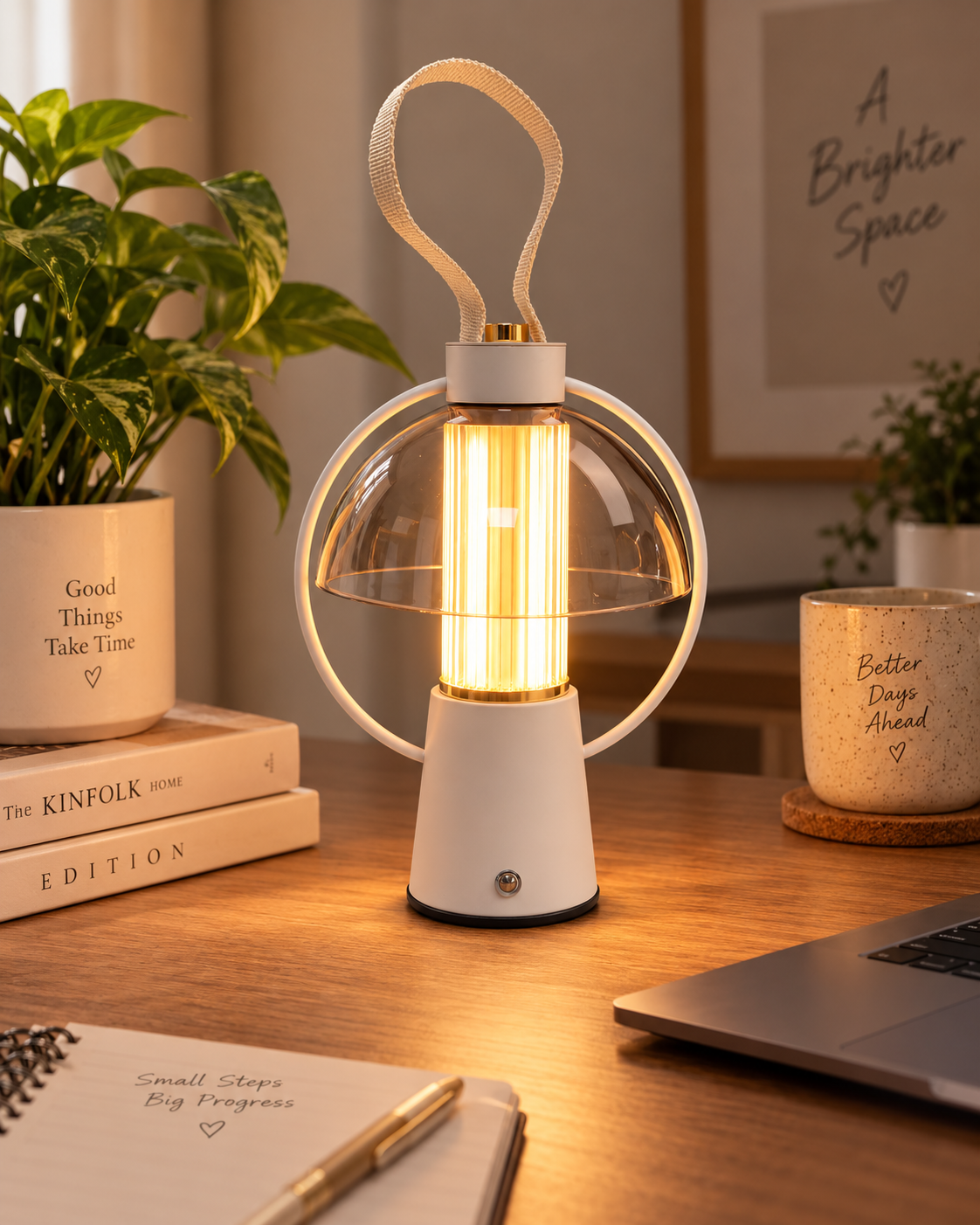 Modern Loop Handle Desk Lamp