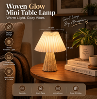 Woven Glow Desk Lamp