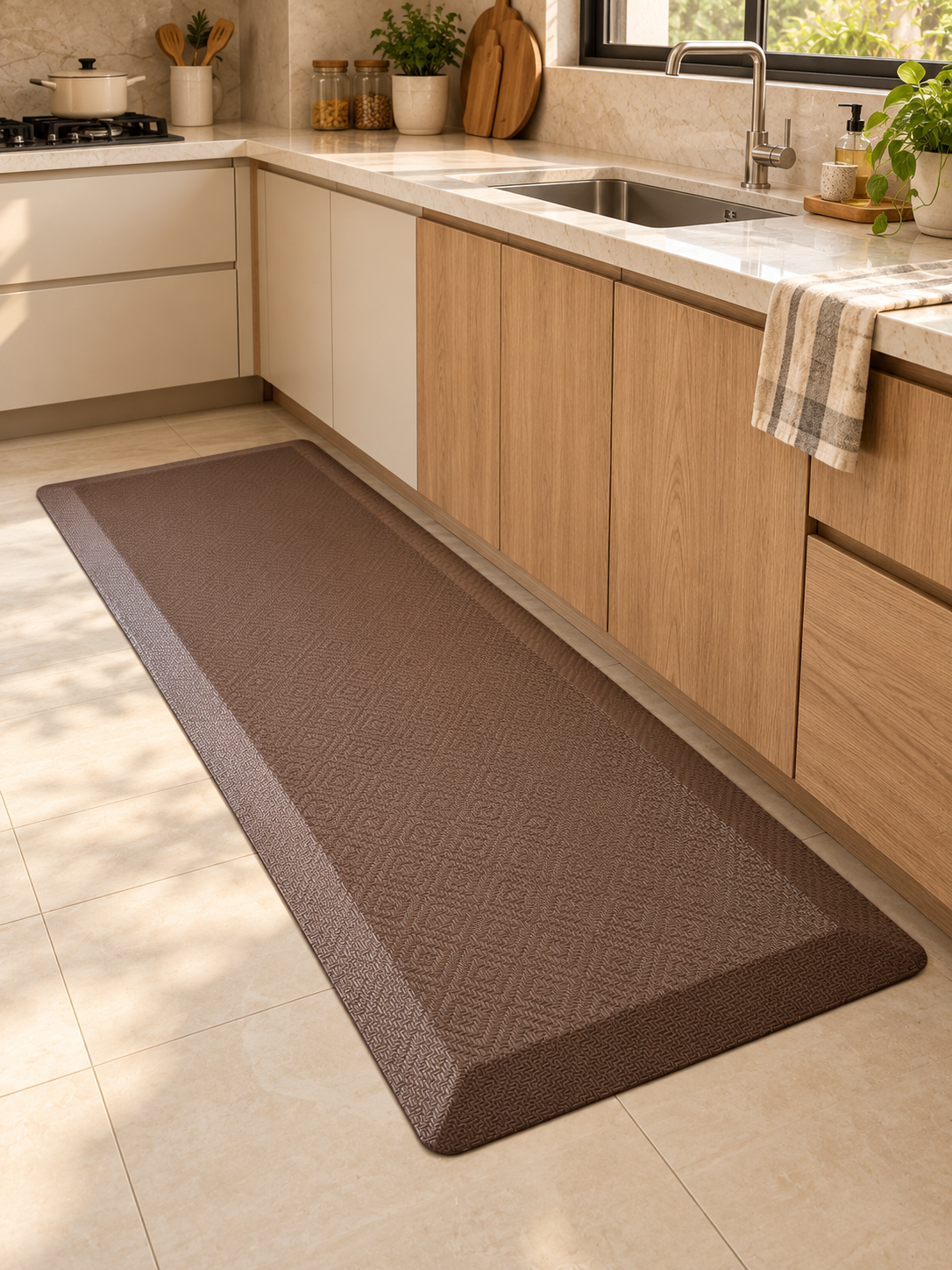 Classic Rough Texture Kitchen Mat