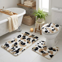 Thumbnail for Wild Spots Bathroom Commode Set (3 PCS)