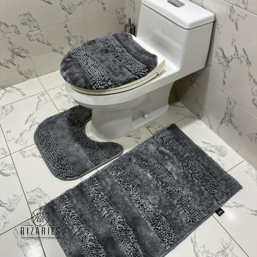 Luxury Bathroom Commode Set (3 PCS)