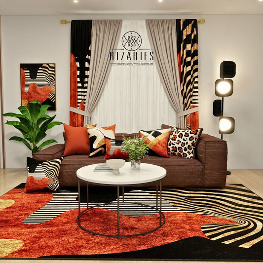 Black Rust Geometric Bundle of 9 (READ DESCRIPTION)