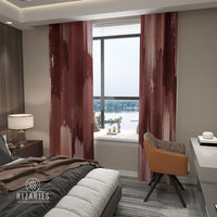 Thumbnail for Pink Brushes Curtains