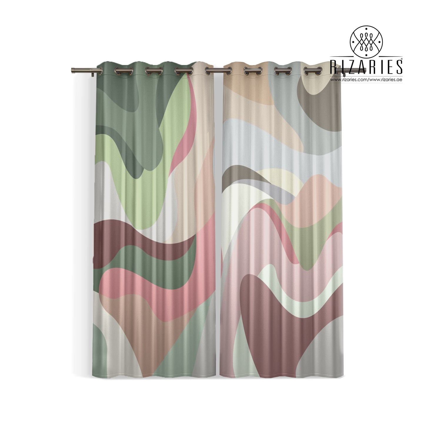 New Pink Mist Curtains