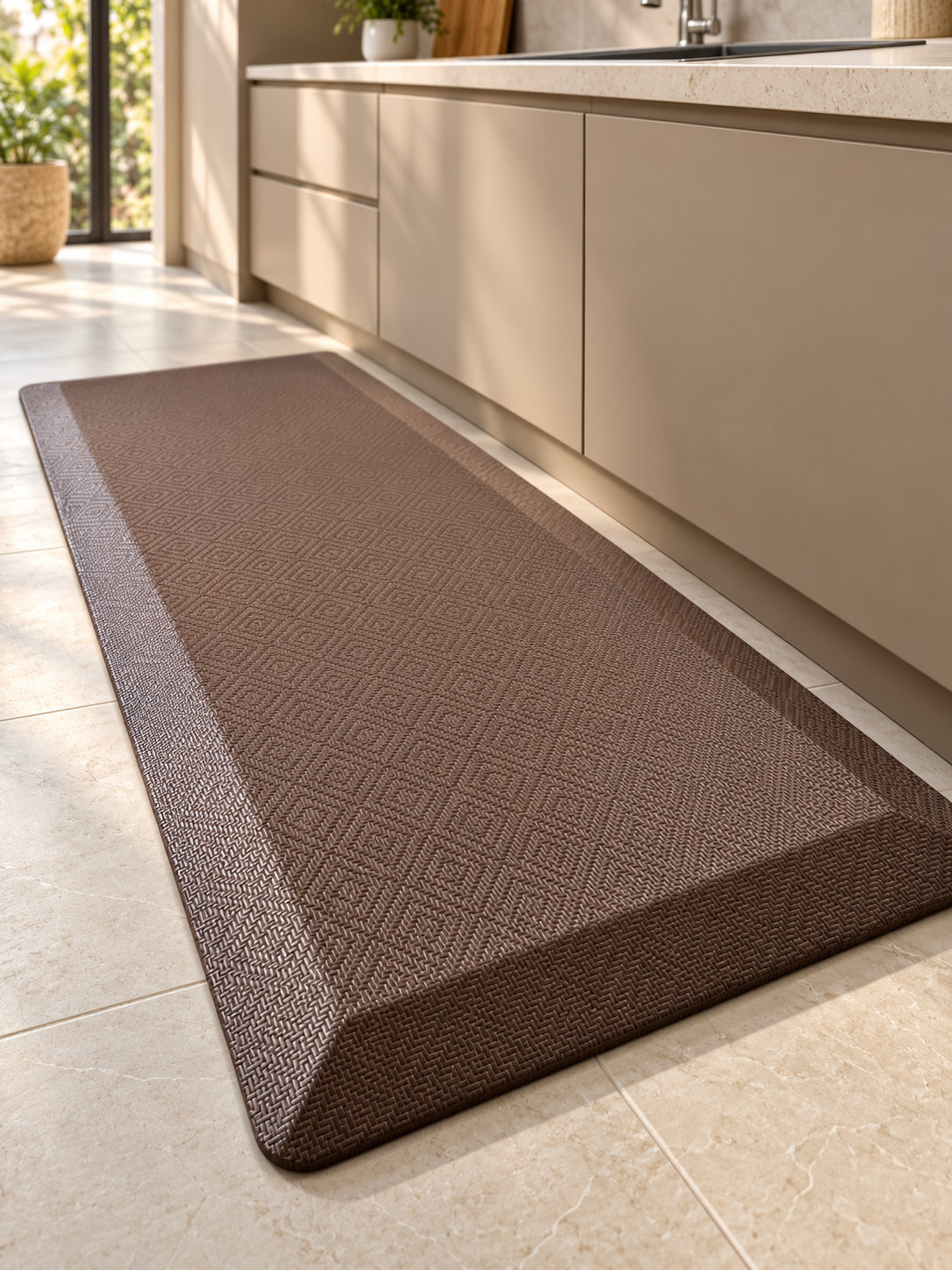 Classic Rough Texture Kitchen Mat
