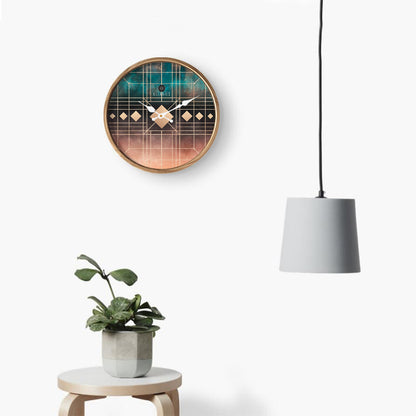 Ombre Diamond Wall Clock