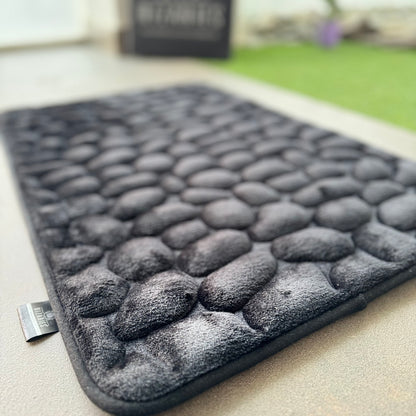 Soft Stone Memory Quilted Door/Bath