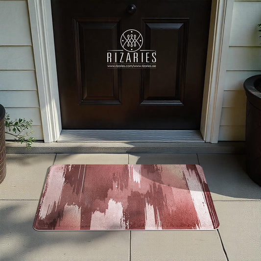 SuperSoft Pink Brushes Door Mat