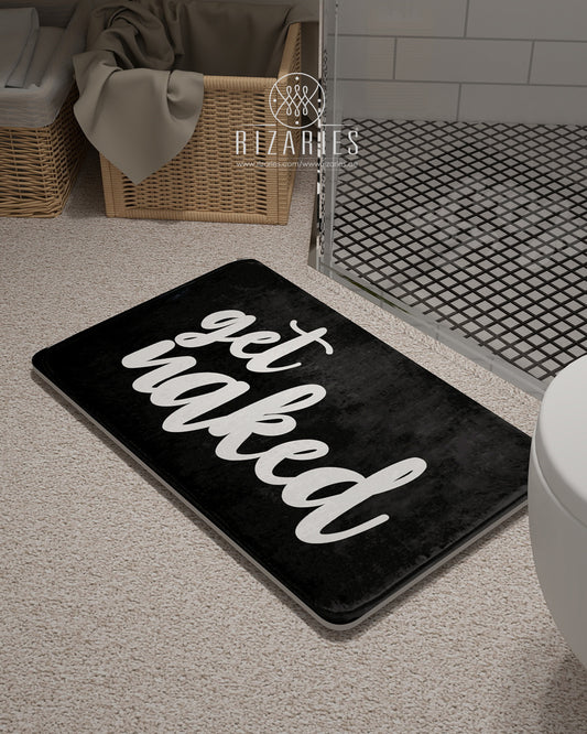 SuperSoft Get Nak Door Mat