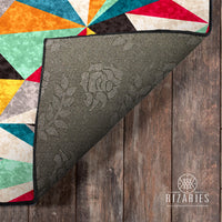 Thumbnail for Colorful Geometric Centerpiece (Rug)