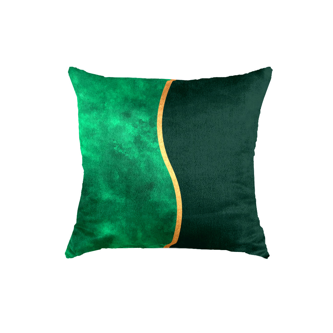 SuperSoft Shades of Green Throw Pillow