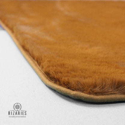 Fluffy Imitation Rabbit Fur Mat