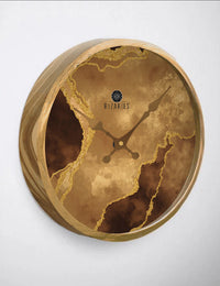 Thumbnail for Copper Gold Abstract Wall Clock