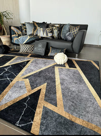 Thumbnail for Grey Mosaic Centerpiece (Rug)