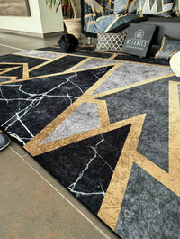 Thumbnail for Grey Mosaic Centerpiece (Rug)
