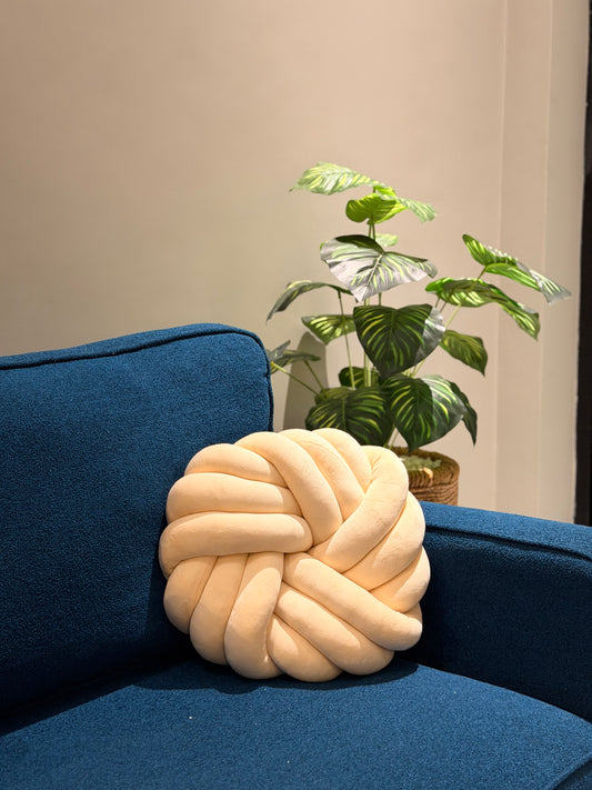 Soft Big Knotted Cushion 33 CM
