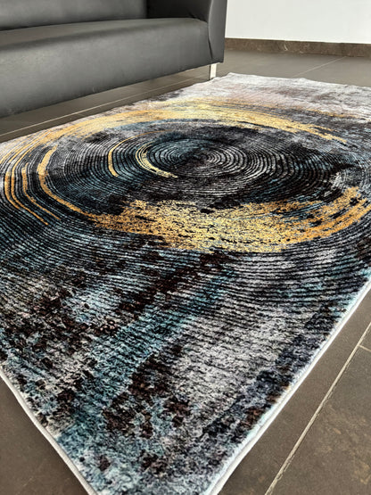 Supersoft Solar Pattern Luxury Centerpiece (Rug)