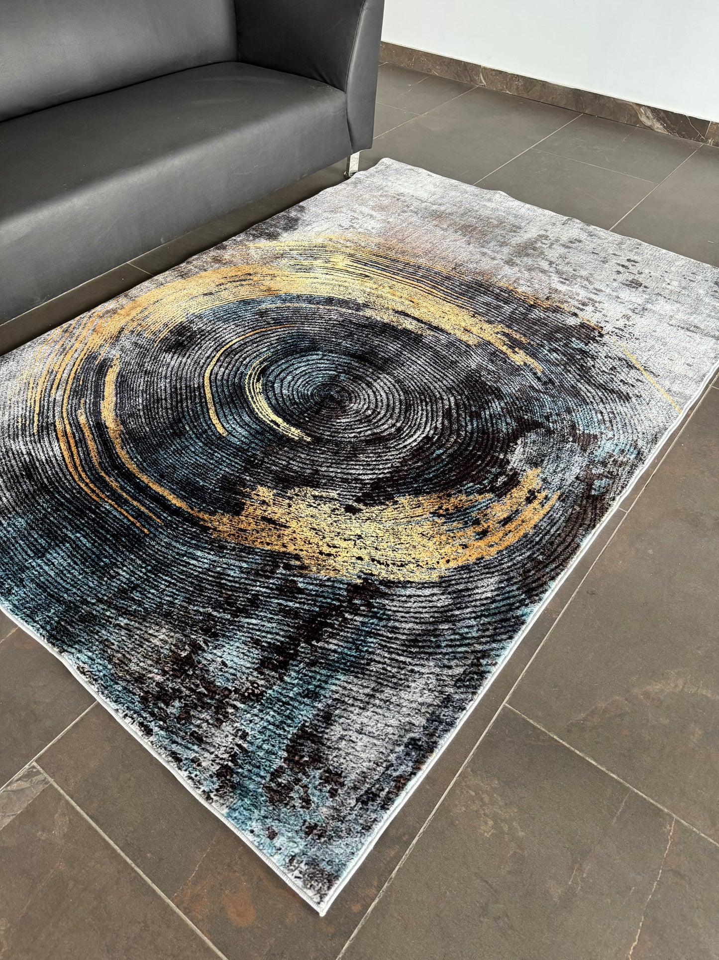 Supersoft Solar Pattern Luxury Centerpiece (Rug)