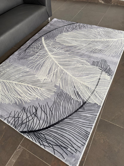 Supersoft Modern Feather Luxury Centerpiece (Rug)