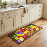 Colourful Fruit Kitchen Mat