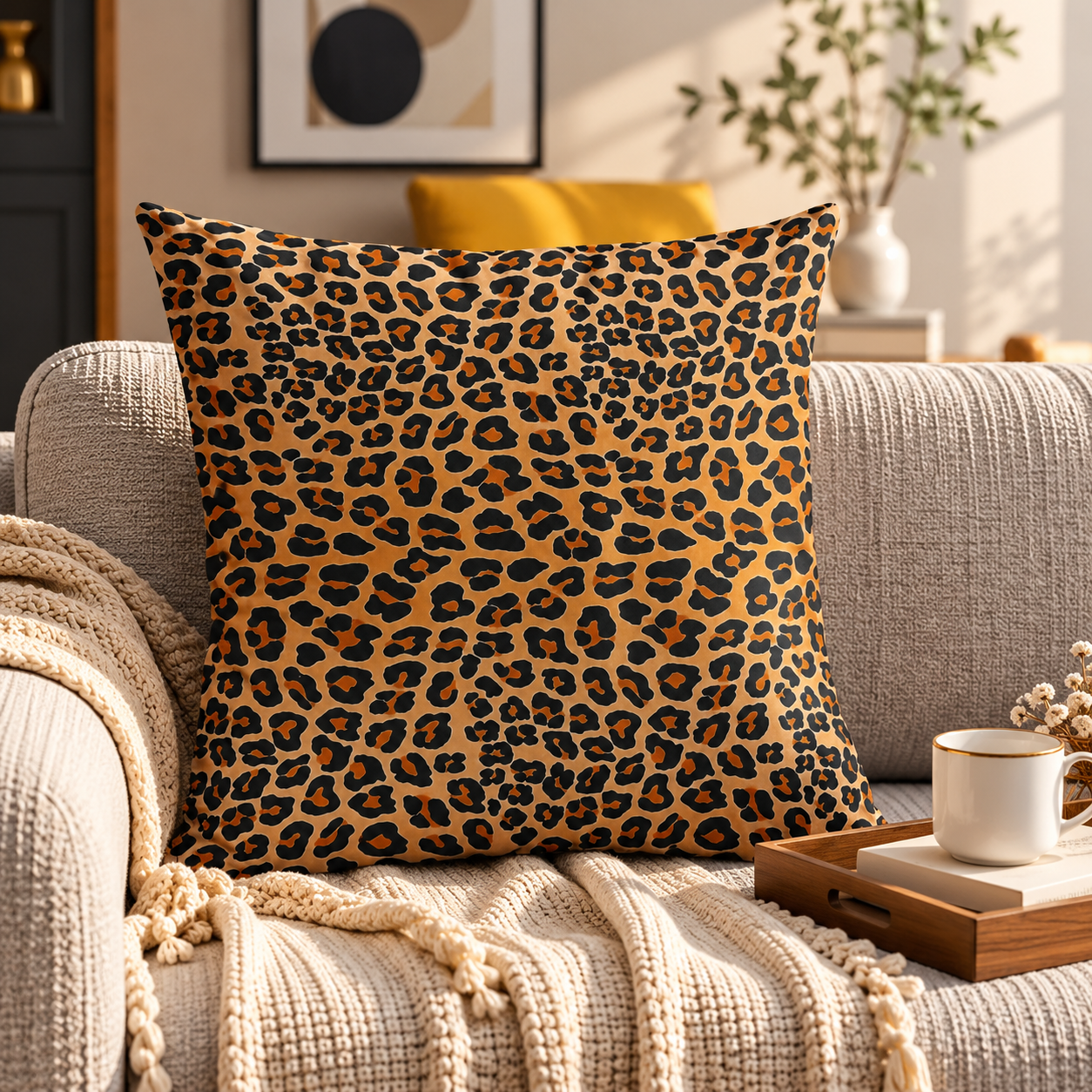 SuperSoft Leopard print
