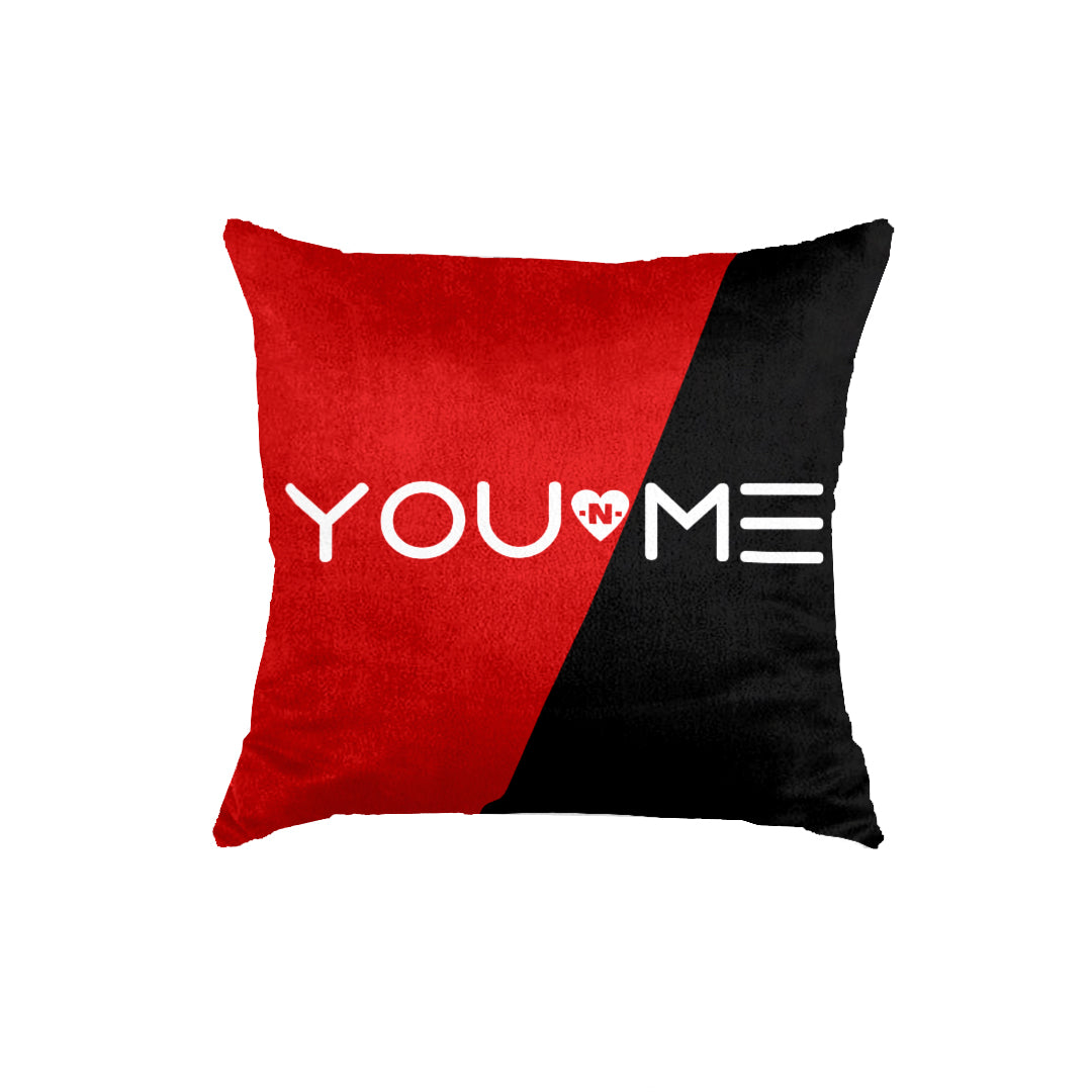 SuperSoft YOU ME Love Theme Throw Cushion