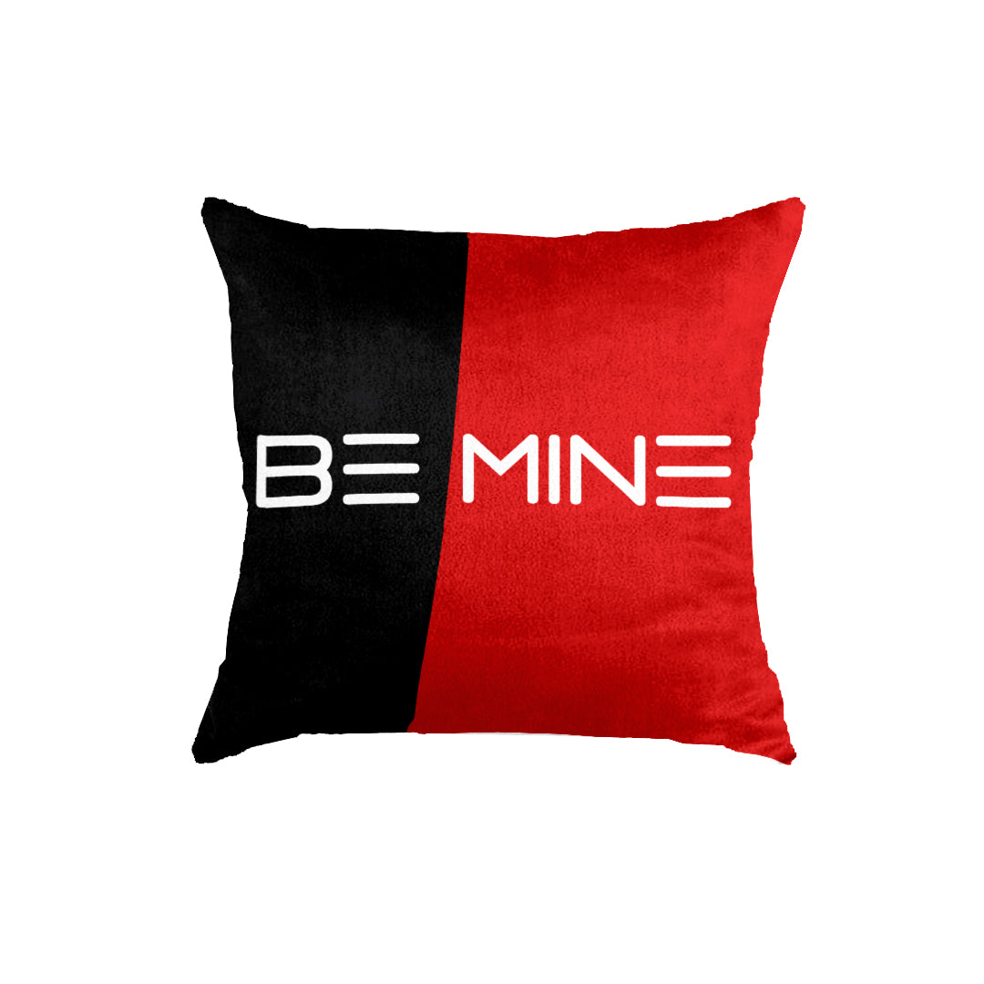 SuperSoft Be Mine Love Theme Throw Cushion