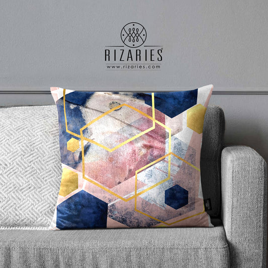 SuperSoft Pink Abstract Geo