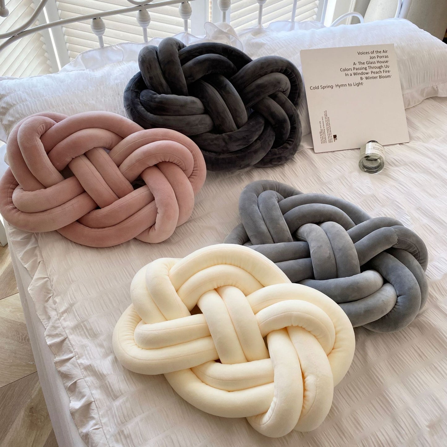 Soft Big Knotted Cushion 30x45 CM