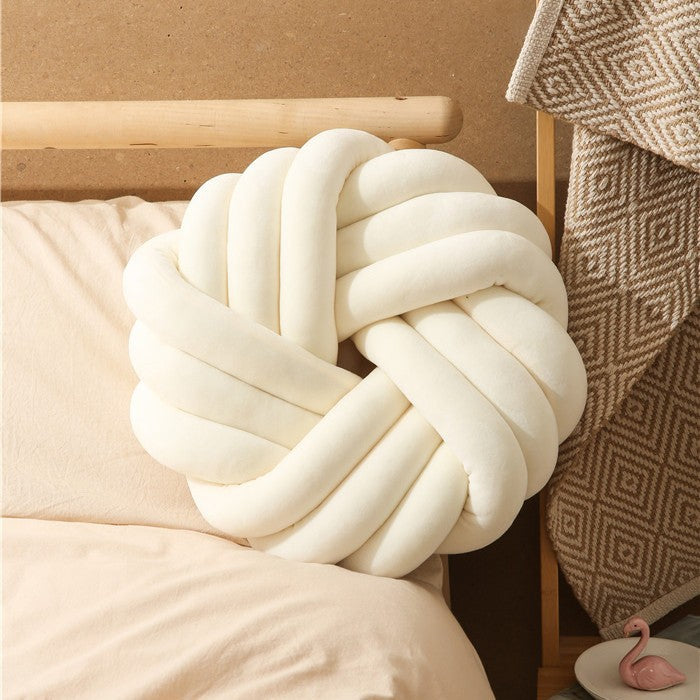 Soft Big Knotted Cushion 33 CM