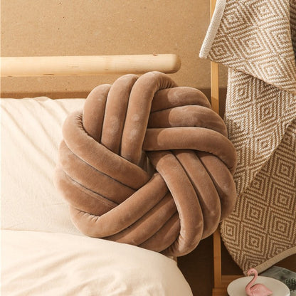 Soft Big Knotted Cushion 33 CM