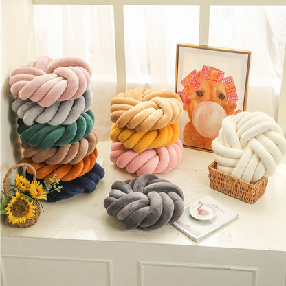 Soft Big Knotted Cushion 33 CM