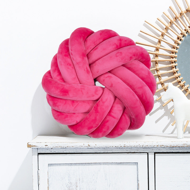 Soft Big Knotted Cushion 33 CM