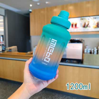 Teal Gradient Jug 1200ml Hydration Companion