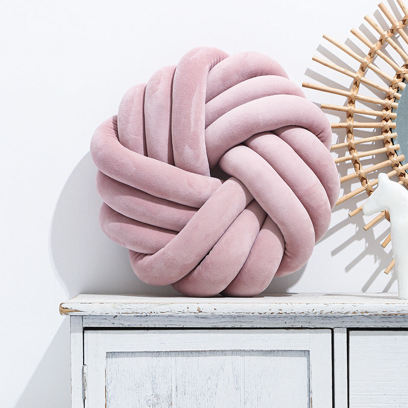 Soft Big Knotted Cushion 33 CM