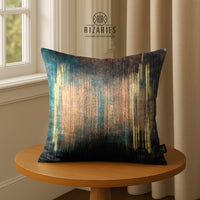 Thumbnail for Supersoft Ombre Lines Throw Pillow
